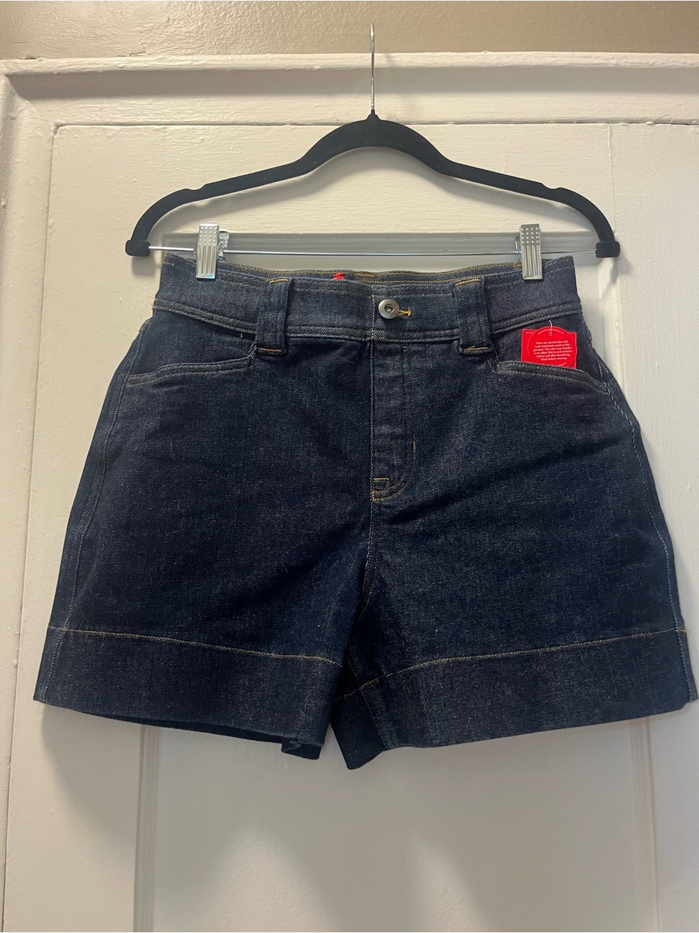 NWT SPANX Denim Trouser Short